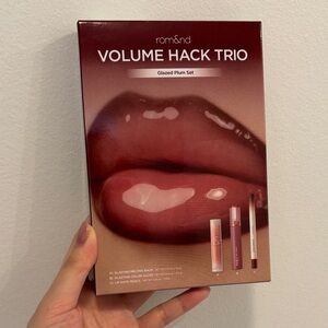 rom&nd Volume Hack Trio - Glazed Plum Set